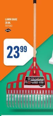 Canac Lawn rake 20 in offer