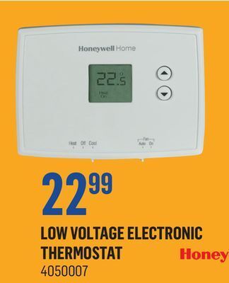 Canac Low voltage electronic thermostat offer