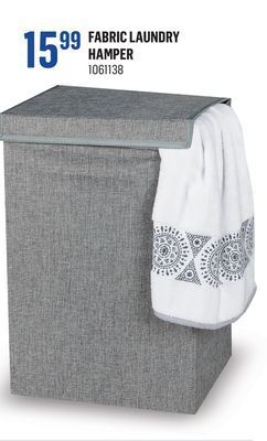 Canac Fabric laundry hamper offer