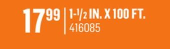 Canac Drain hose 1-1/2 in. x 100 ft offer