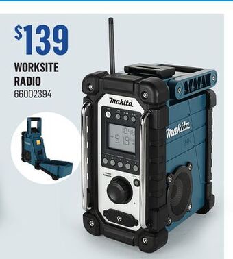 Canac Worksite radio offer