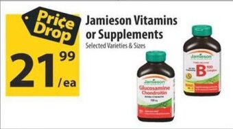 Co-op Jamieson Vitamins or Supplements offer