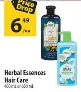 Co-op Herbal Essences Hair Care 400 mL or 600 mL offer