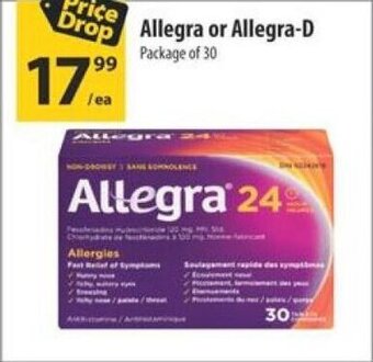 Co-op Allegra or Allegra-D offer