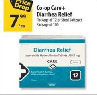 Co-op Co-op Care+ Diarrhea Relief offer