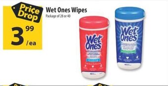 Co-op Wet Ones Wipes offer