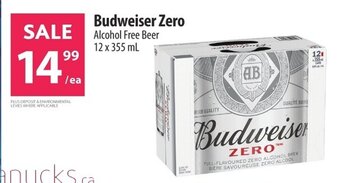 Co-op Budweiser Zero 12 x 355 ml offer