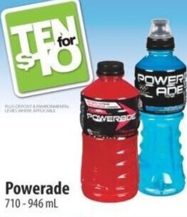 Co-op Powerade 710-946mL offer