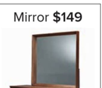 Leon's Urban mirror - brown offer