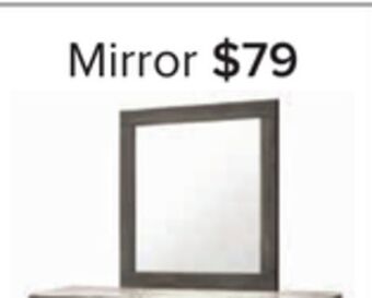 Leon's Amber mirror - grey offer