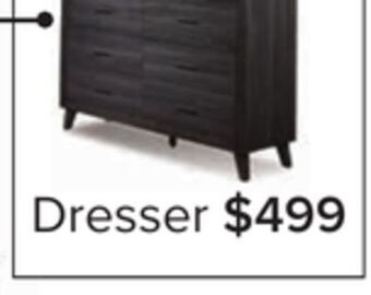 Leon's Miller 6 drawer dresser - grey offer