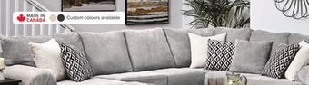 Leon's Jupiter 4-piece sectional with left-facing chaise - ash offer
