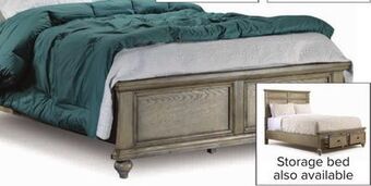 Leon's Emma 3-piece queen bed - oak offer