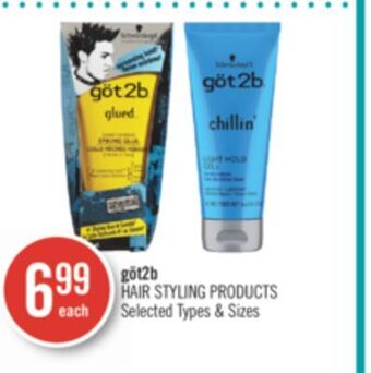 Shoppers Drug Mart Göt2b hair stying products offer