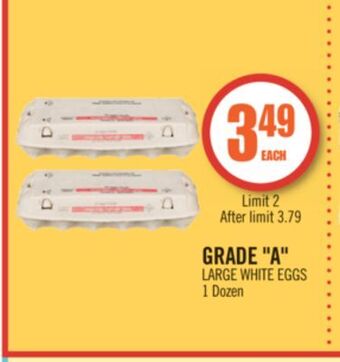 Shoppers Drug Mart Grade a large white eggs offer