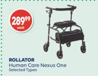 Shoppers Drug Mart Rollator human care nexus one offer
