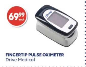 Wellwise by Shoppers Fingertip pulse oximeter drive medical offer