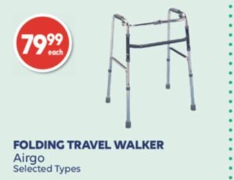 Wellwise by Shoppers Folding travel walker airgo offer