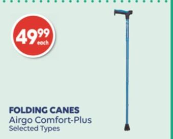 Wellwise by Shoppers Folding canes airgo comfort-plus offer