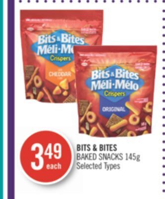 Shoppers Drug Mart Bits & bites baked snacks offer