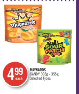 Shoppers Drug Mart Maynards candy offer