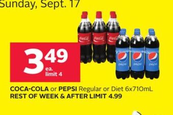 Rexall Coca-cola or pepsi offer