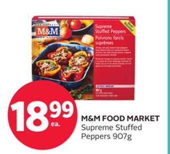 Rexall M & m food market supreme stuffed peppers 907g offer