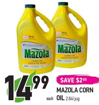 Coppa's Fresh Market Mazola corn oil offer