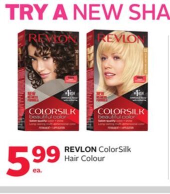 Rexall Revlon colorsilk hair colour offer