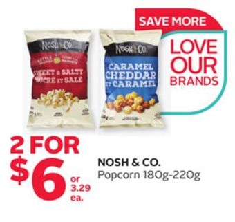 Rexall Nosh & co. popcorn offer