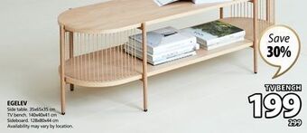 JYSK Egelev tv bench offer