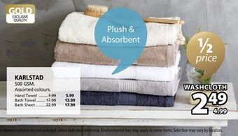 JYSK Karlstad 100% cotton bath towel offer