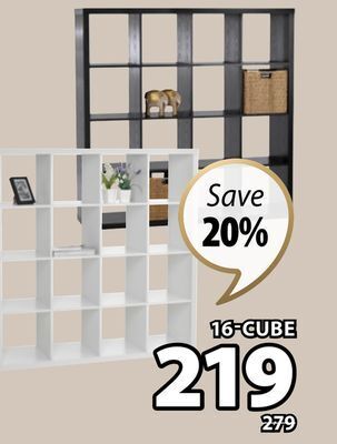 JYSK Keene 16-cube offer