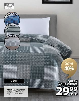 JYSK Asha bedspread offer