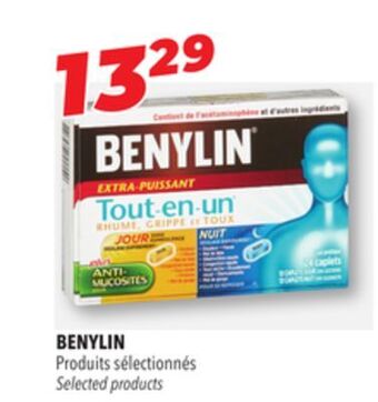 Familiprix Benylin selected products offer