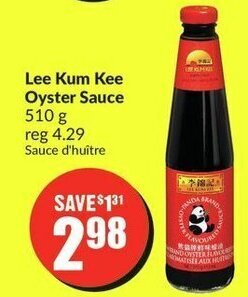 FreshCo Lee Kum Kee Oyster Sauce 510 g offer