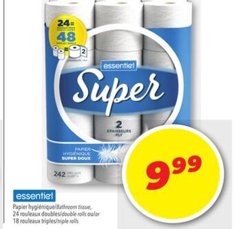 Familiprix Essential bathroom tissue offer