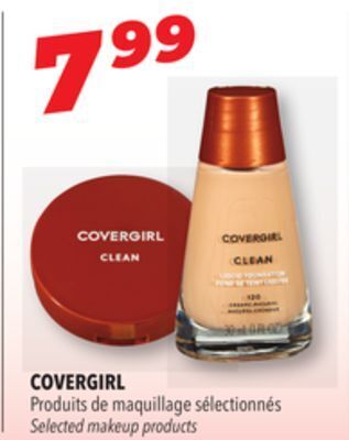 Familiprix Covergirl selected makeup products offer