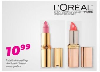 Familiprix L'oréal paris makeup designer selected makeup products offer