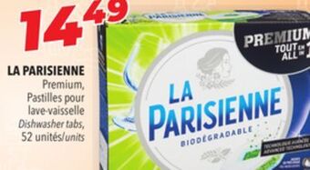 Familiprix La parisienne premium dishwasher tabs offer