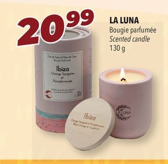 Familiprix La luna scented candle offer