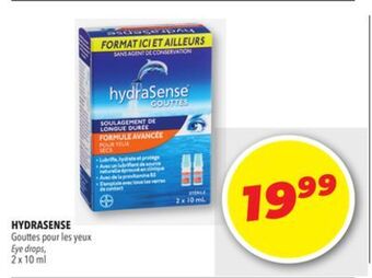 Familiprix Hydrasense eye drops offer