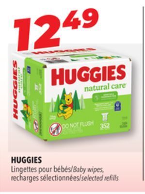 Familiprix Huggies baby wipes offer