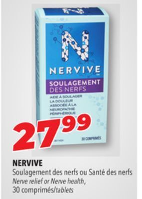 Familiprix Nervive nerve relief or nerve health offer