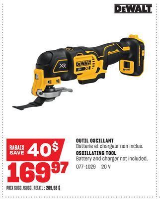 BMR Outil oscillant offer