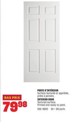 BMR Porte d'intérieur offer