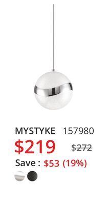 Multi Luminaire Mystyke lighting offer