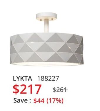 Multi Luminaire Lykta flush mount offer
