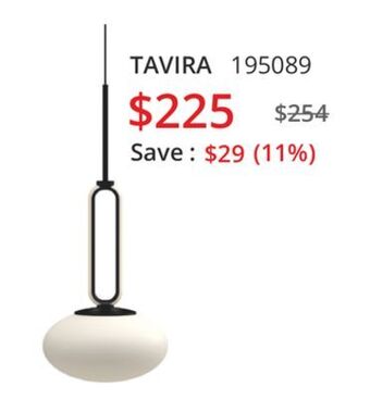 Multi Luminaire Tavira lighting offer