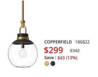 Multi Luminaire Copperfield lighting offer